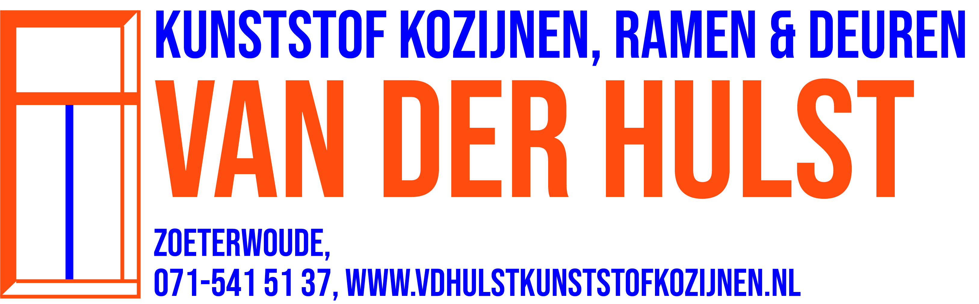 logo van Van der Hulst Kunststof kozijnen